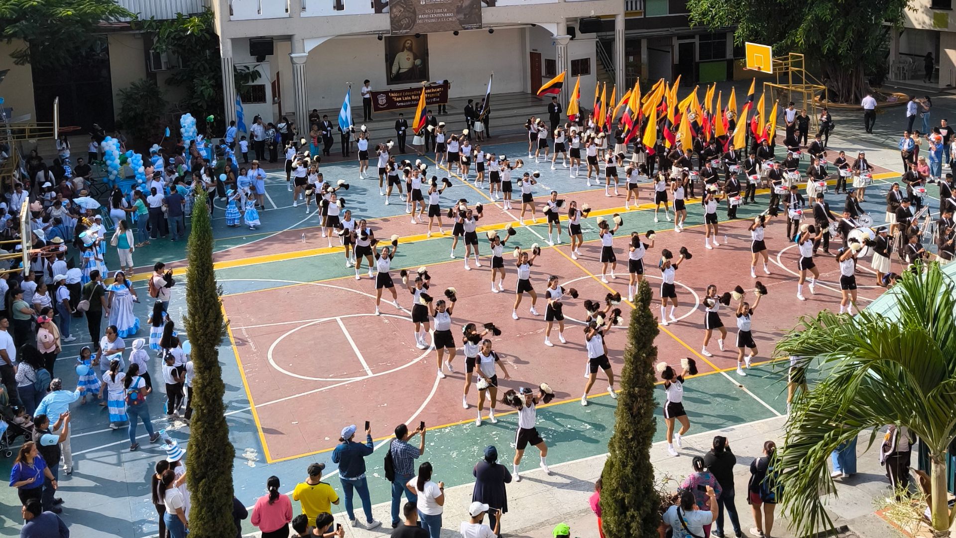Estudiantes en clase